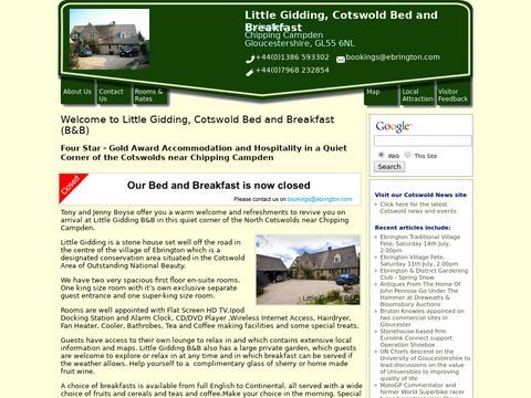Cotswold Bed and Breakfast near Chipping Campden