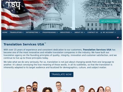 Translation Services USA - Translation Company Translators