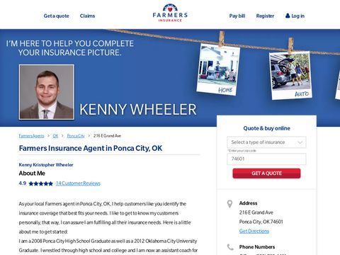 Farmers Insurance-Kenny Wheeler