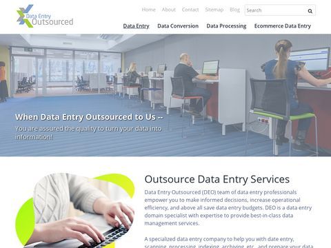 Outsource Data entry & Data Management Services