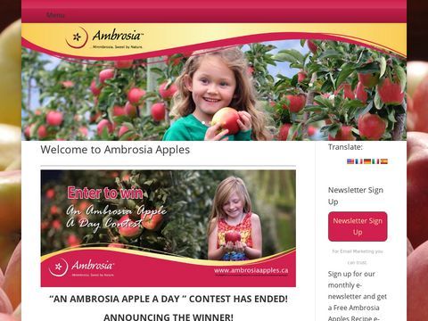 Canadian Consumers | Ambrosia Apples