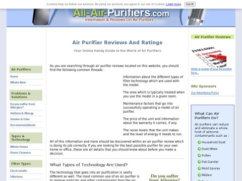 Air Purifier Ratings