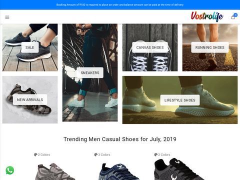 Shoes for Men | Upto 60% Off | 350+ Shoe Styles | Vostrolife