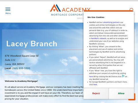 Academy Mortgage Lacey