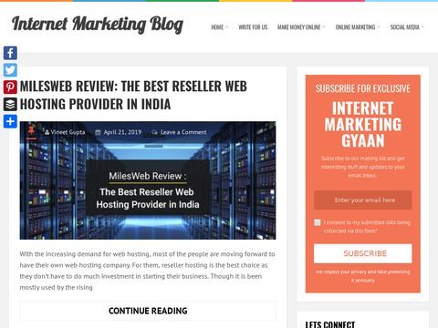 Vineet Gupta - Internet Entrepreneur & Network Marketing 