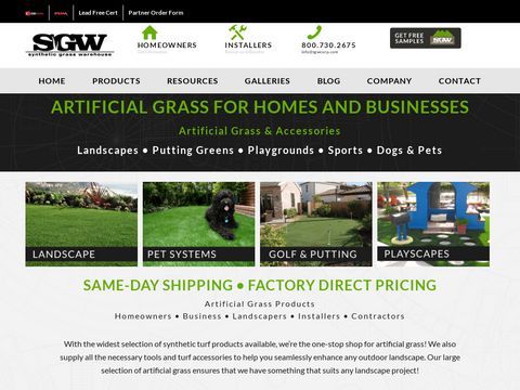 Synthetic Grass Warehouse