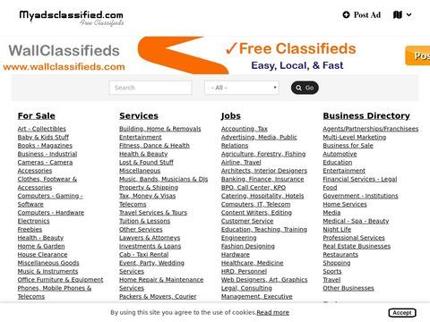 Free Online Advertising Classifieds