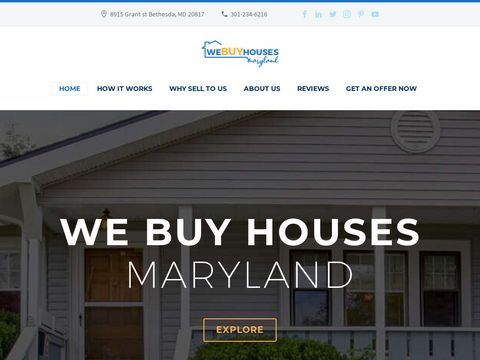 We Buy Houses Maryland