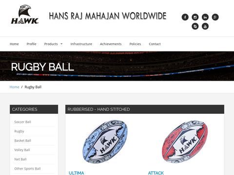 Rugby Balls Manufacturers