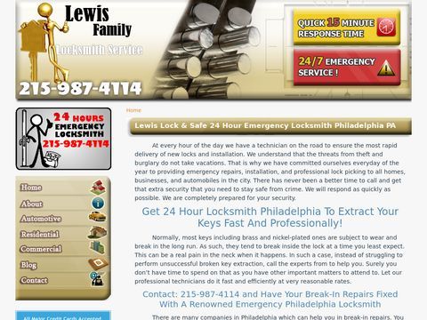 Lewis Family Emergency Locksmith