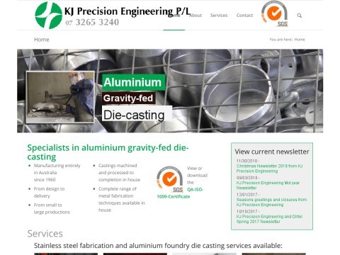 KJ Precision Engineering | Die Casting, Tooling and Cleats