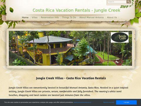 Jungle Creek - Vacation Rentals in Manuel Antonio, Costa Ric