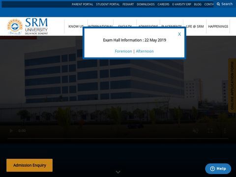 Management Courses in haryana | SRM University, Delhi NCR Sonepat Haryana