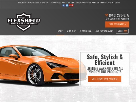 Flexshield Auto Tint and Customization | Dallas, TX