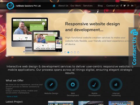 Responsive website design company India