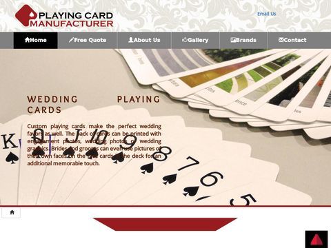 Playing card manufacturer 