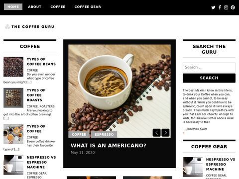 The Coffee Guru - A Coffee Blog