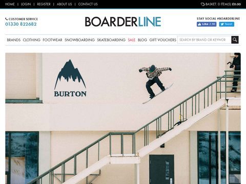 Boarderline: Selling a range of snow and skate gear