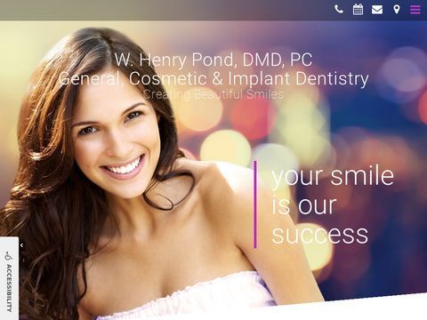 W. Henry Pond, DMD, PC General & Cosmetic Dentistry 