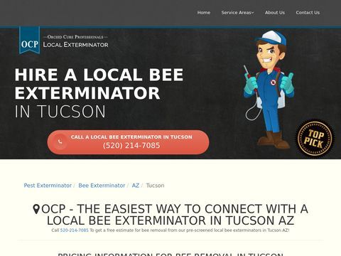OCP Bee Removal Tucson AZ - Bee Exterminator