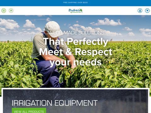 Irrigation, horticulture and farm equipment products sales consultants (Dubois Agrinovation)