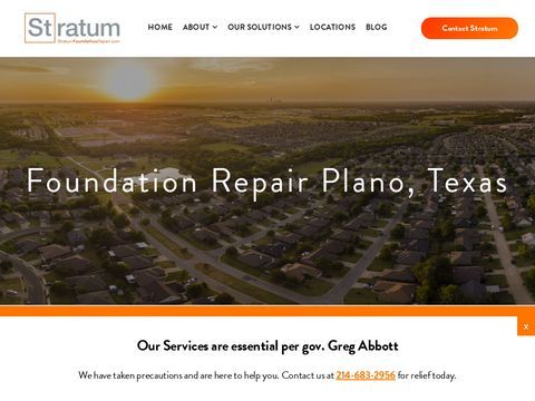 Stratum Foundation Repair - Plano