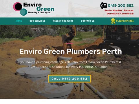 Enviro Green | Plumbers, Plumbing, Gas Fitters | WA, Western Australia