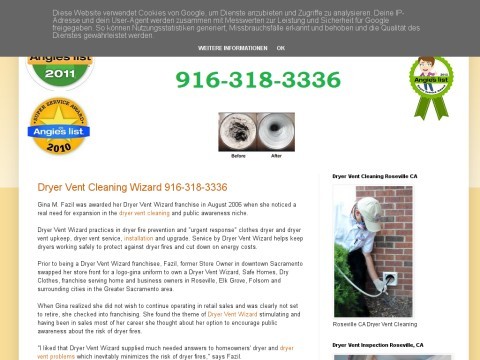 Dryer Vent Cleaning Wizard