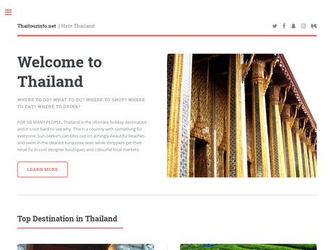 Thailand Travel : Hotels & Resort in Thailand
