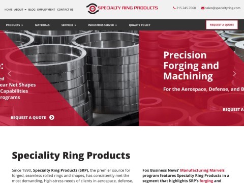 Forged Rolled Rings | Precision Machining | Aerospace | Bearings