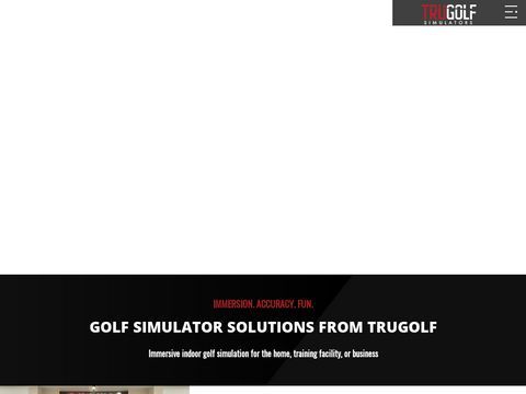 golf simulators : trugolf.com