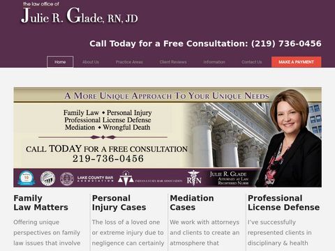 The Law Office of Julie R. Glade, RN, JD