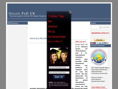 Online PhD UK | Your Best Guide to Online PhD Degree Programs