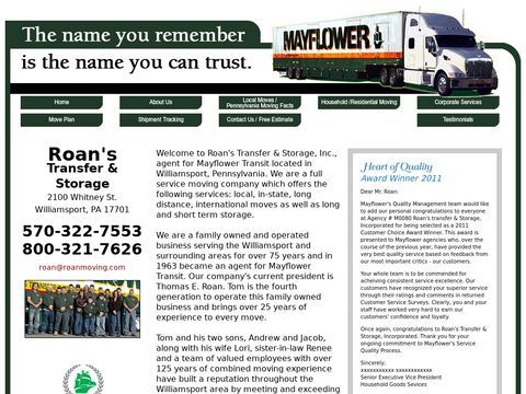 Roans Transfer & Storage, Inc. - Mayflower Transit 
