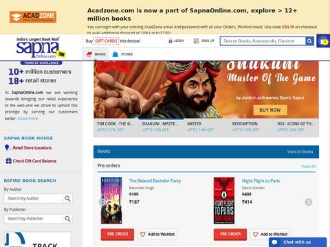 Acadzone.com - Buy Textbooks Online in India