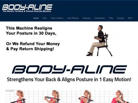 Posture Exercise Machine