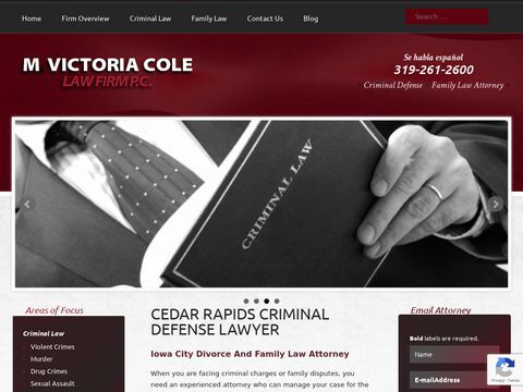 Victoria M Cole Law Firm PC