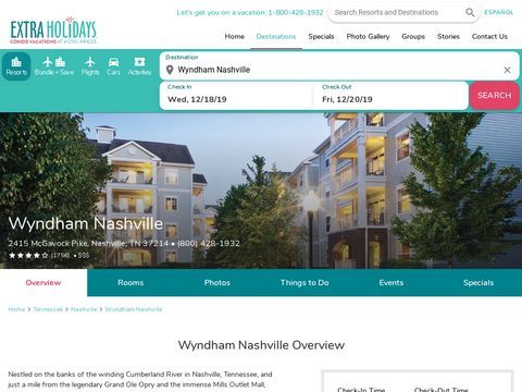 Wyndham Nashville - Nashville TN Accommodations & Amenities