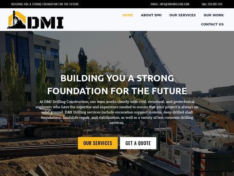 Select DMI Drilling Construction Company Sumner, WA