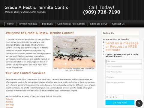 Grade A Pest & Termite Control