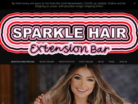 Sparkle Hair Extension Bar