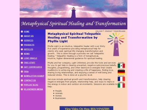 Metaphysical Spiritual Telepathic Healing