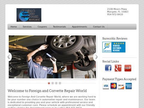 Foreign & Corvette Repair World