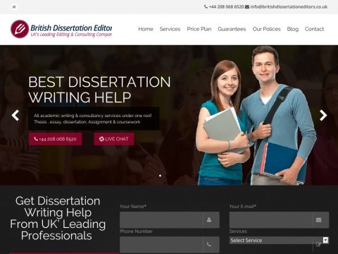 Dissertation Writing Service UK