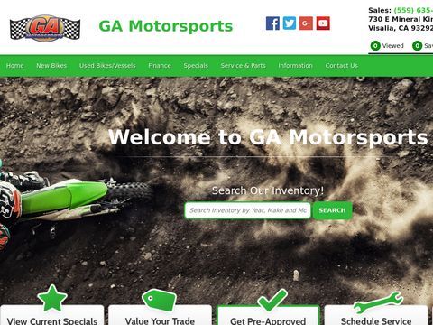 California Kawasaki Dealer | GA Motorsports Kawasaki