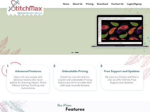 Stitchmax | The Best Embroidery Digitizing Software