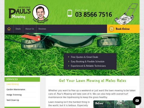 Pauls Mowing Melbourne