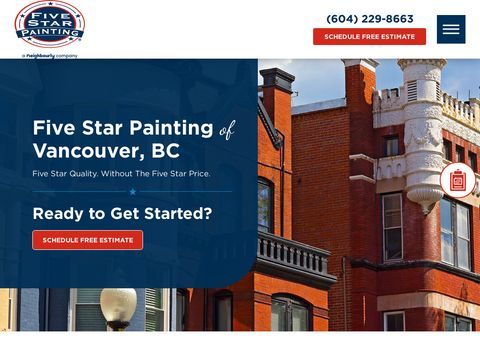 Five Star Painting of Vancouver