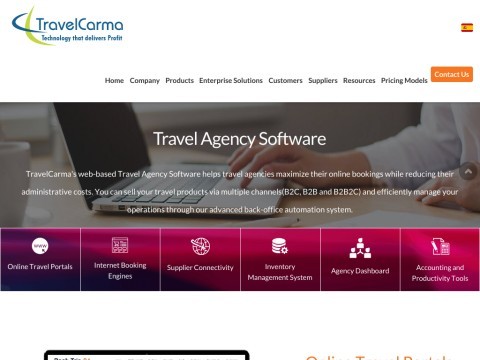 Travel Agency Software - TravelCarma