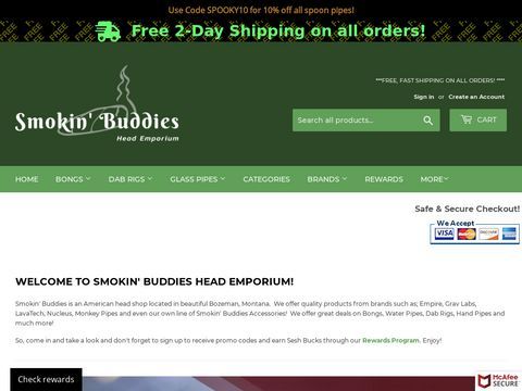 Smokin Buddies Head Emporium – Smokin Buddies, LLC